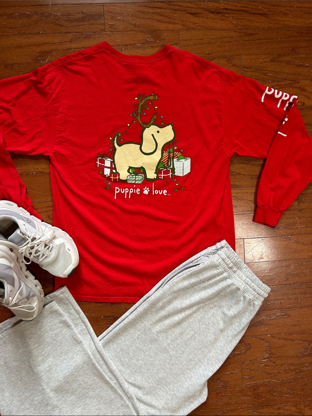 Puppy Love Holiday Tee